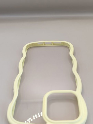 iPhone 13 Pro Max case with transparent back like new