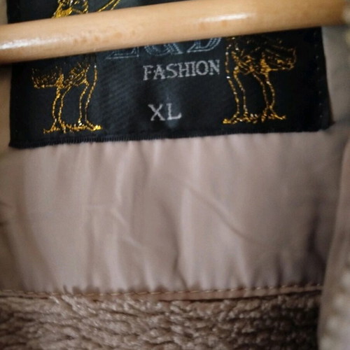 E&D XL jacket used, winter, beige