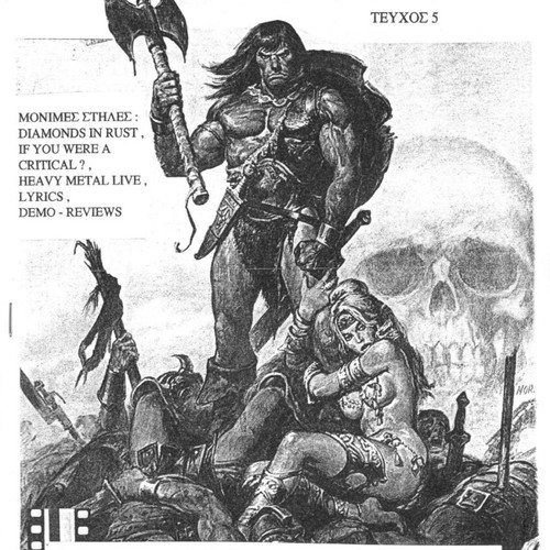 Power Metal Zine Issue 5 September 1992 heavy metal fanzine