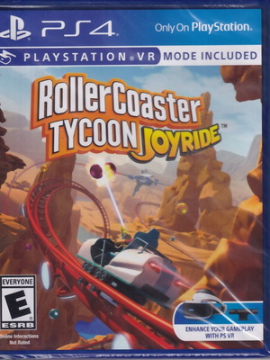 PS4 Rollercoaster Tycoon: Joyride new, factory sealed