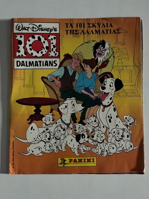 Panini Album 101 Dalmatians like new with Disney stickers