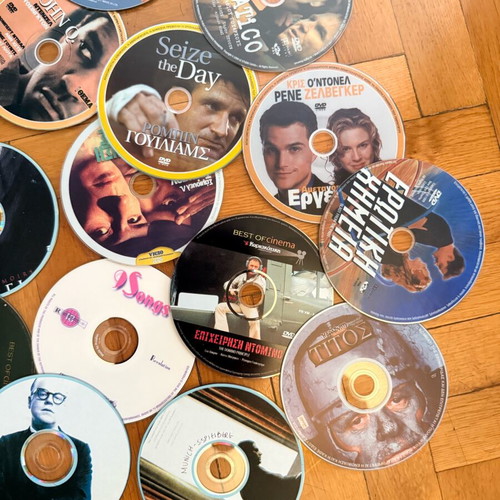DVD collection used, 30 authentic movies and series without cases