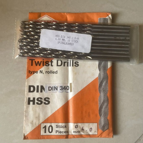 Ruko drill bit set 10 pcs 4.0 mm new German
