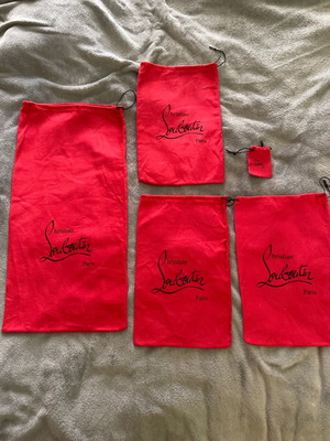 Θήκες παπουτσιών Christian Louboutin σαν καινούργιες, πακέτο 5 τεμαχίων