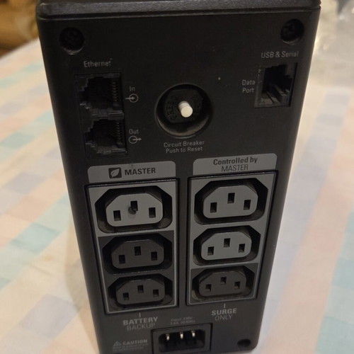 APC Back-UPS Pro BR550GI 550VA with original battery, used, faulty buttons