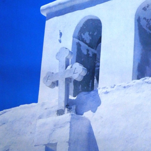 Greece Siphnos 1973 poster used, authentic EOT 68x98 cm