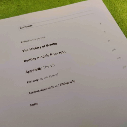 The Complete Bentley book used, Eric Dymock, English