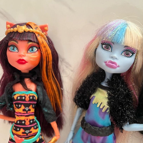 Monster High dolls used, pack of 3