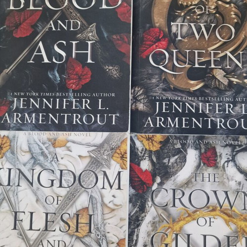From Blood and Ash series by Jennifer L. Armentrout, 4 books in English