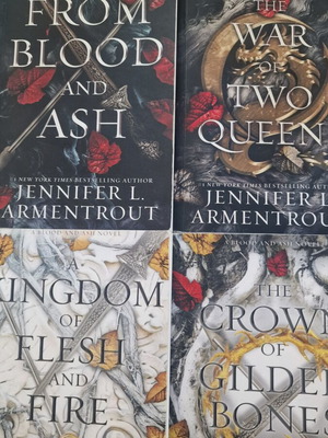 From Blood and Ash series by Jennifer L. Armentrout, 4 books in English