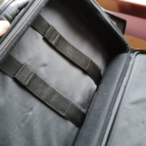 ASUS leather bag like new, men's business laptop bag