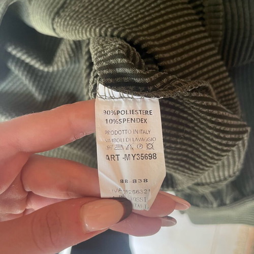 Olive corduroy dress-jacket like new, size M/L