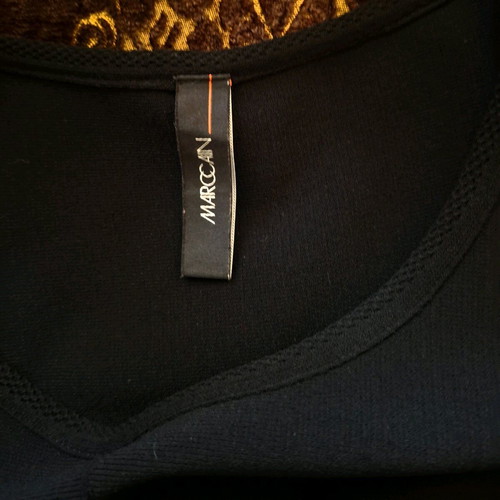 Marc Cain Long Black Blouse New With Fornarina Belt