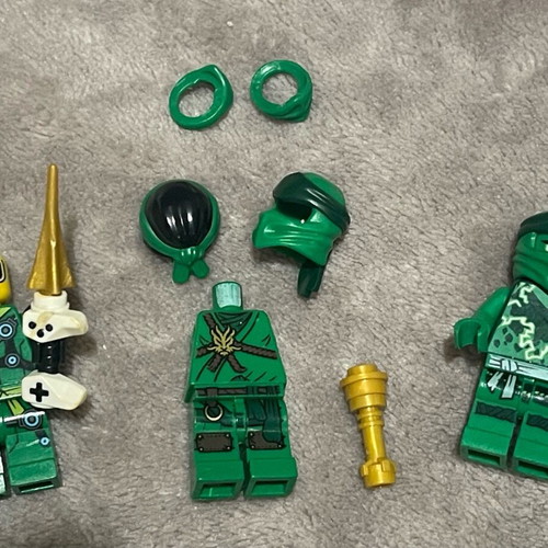 Green Ninja (Lloyd) figures like new