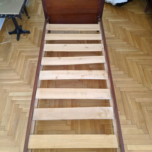 Single wooden bed frame used, 2 available, disassembled
