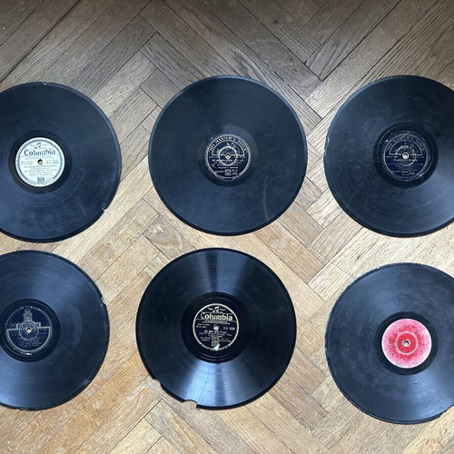 Gramophone Records used, set of 6 classic Greek vinyls