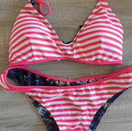 Pieces Reversible Bikini like new, multicolor, size S