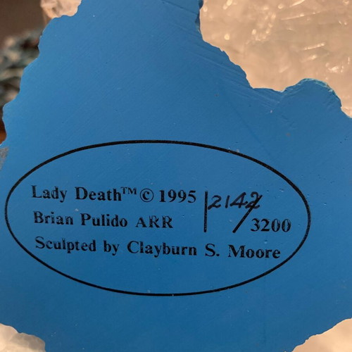 Lady Death statue new, limited edition 1995
