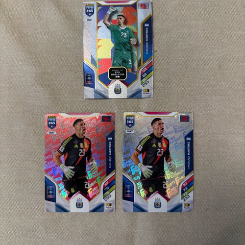 Martínez FWC and Red/Silver Parallel stickers new