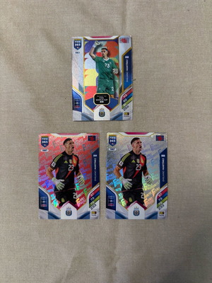 Martínez FWC and Red/Silver Parallel stickers new