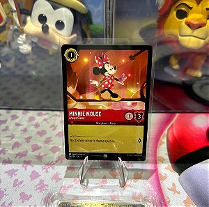 Lorcana Disney tcg card Minnie Mouse