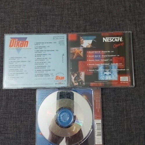 Lot of 3 vintage advertising CDs used