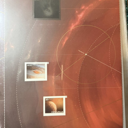 Swiss Stamps Solar System 2025 new, complete set