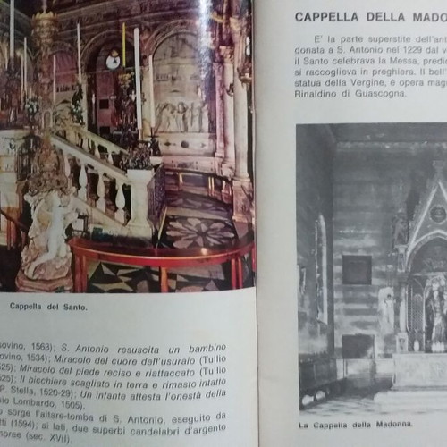Italian collectible tourist brochures set of 6