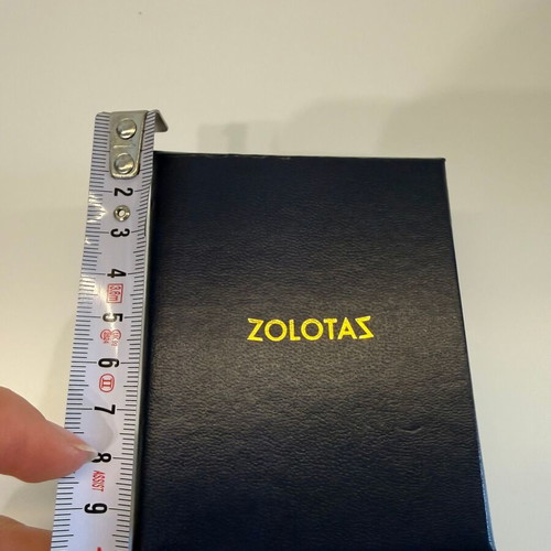 Zolotas packaging set with box, pouch and gift bag, new