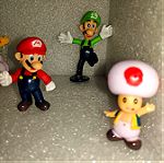 18 Φιγουρες Χαρακτηρες Super Mario Bros