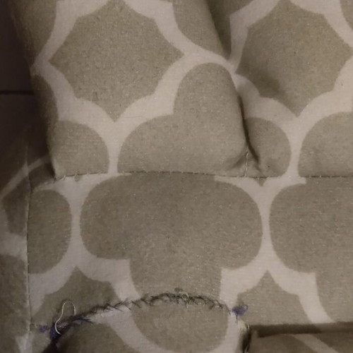 Lazarid nursing pillow grey used with repair