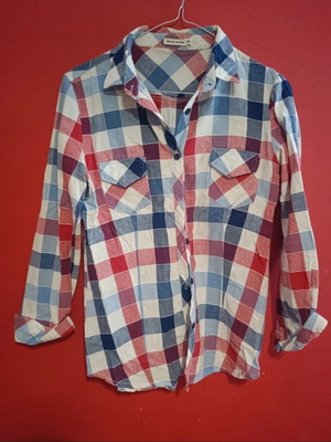 Checked shirt like new, multicolor, size S