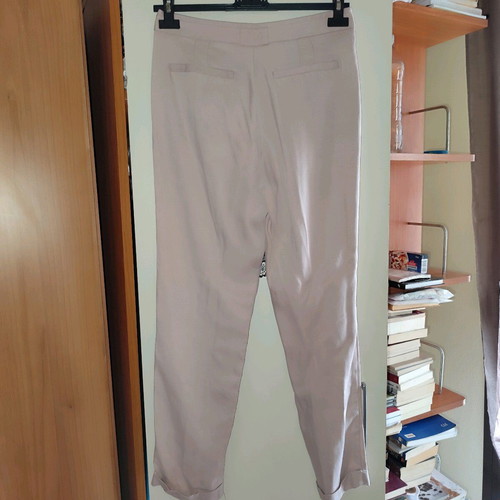 Mango women's trousers like new, dusty pink color, size 36