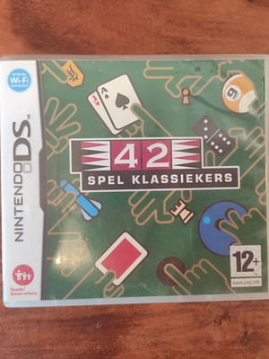 Nintendo DS game with 42 classic games used