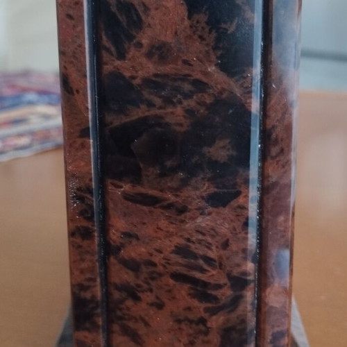 Vintage pencil holder made of natural stone, new