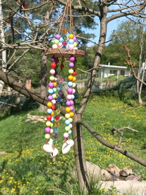Wind chime custom made, colorful decoration