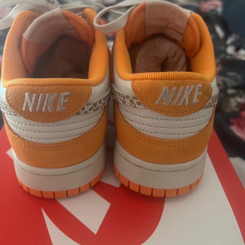 Nike Dunk Low brand new, size 38.5, orange