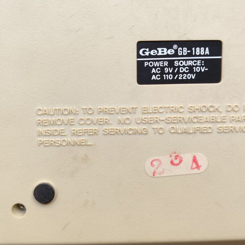 GEBE telephone with automatic answering machine like new