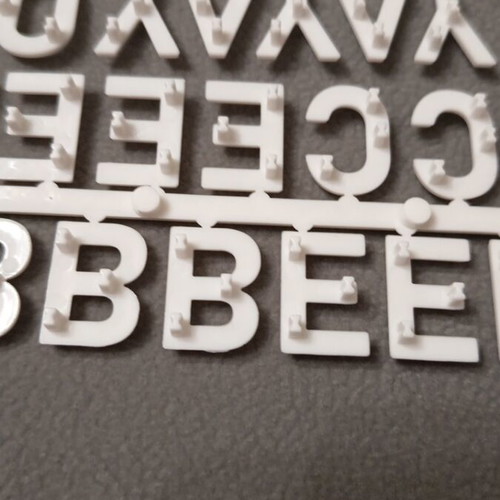 Plastic Letters, Numbers, Symbols new for Felt Surface Frames