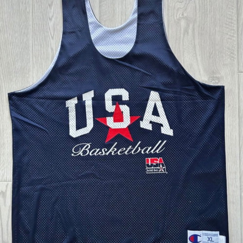 Champion Dream Team Jersey men's XL used, Team USA basketball tank top