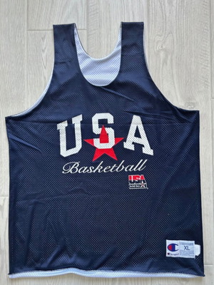 Champion Dream Team Jersey men's XL used, Team USA basketball tank top