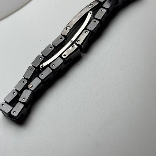 Chimento men's bracelet, black, luxury