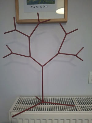 Ikea Δεντράκι Για Κοσμήματα Σαν Καινούργιο, Κόκκινο