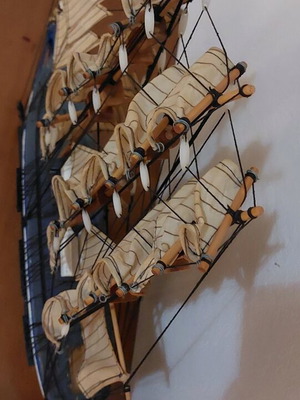 Antique ship used
