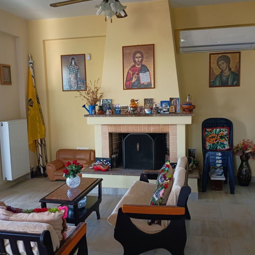 Villa near Kiato Corinthia with panoramic sea view and garden