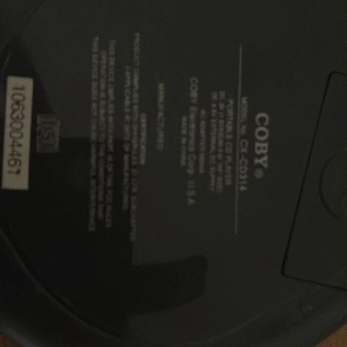 Walkman Coby CX-CD314 and Sony Discman D-EJ626CK used, bundle of 5