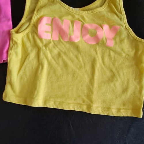 Terra Nova Girls' Short T-Shirt 8 like new, yellow