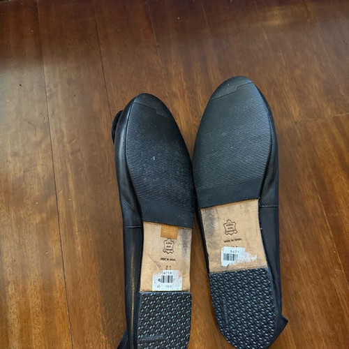 Pretty Balerinas black leather ballerinas like new size 41