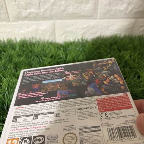 Kingdom Hearts 3D Dream Drop Distance Nintendo 3DS game used
