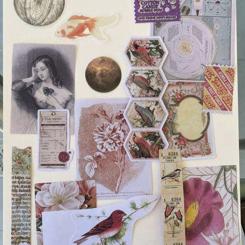 Stickers and scrapbook paper pack new, 40 pcs